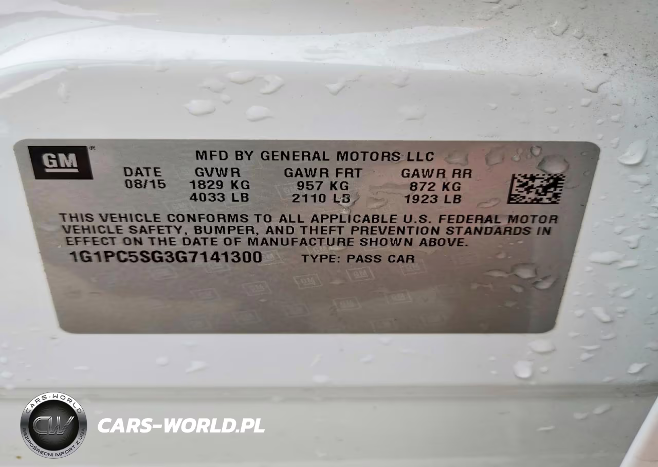 2016 Chevrolet Cruze Limited Ls VIN:1G1PC5SG3G7141300 - 12