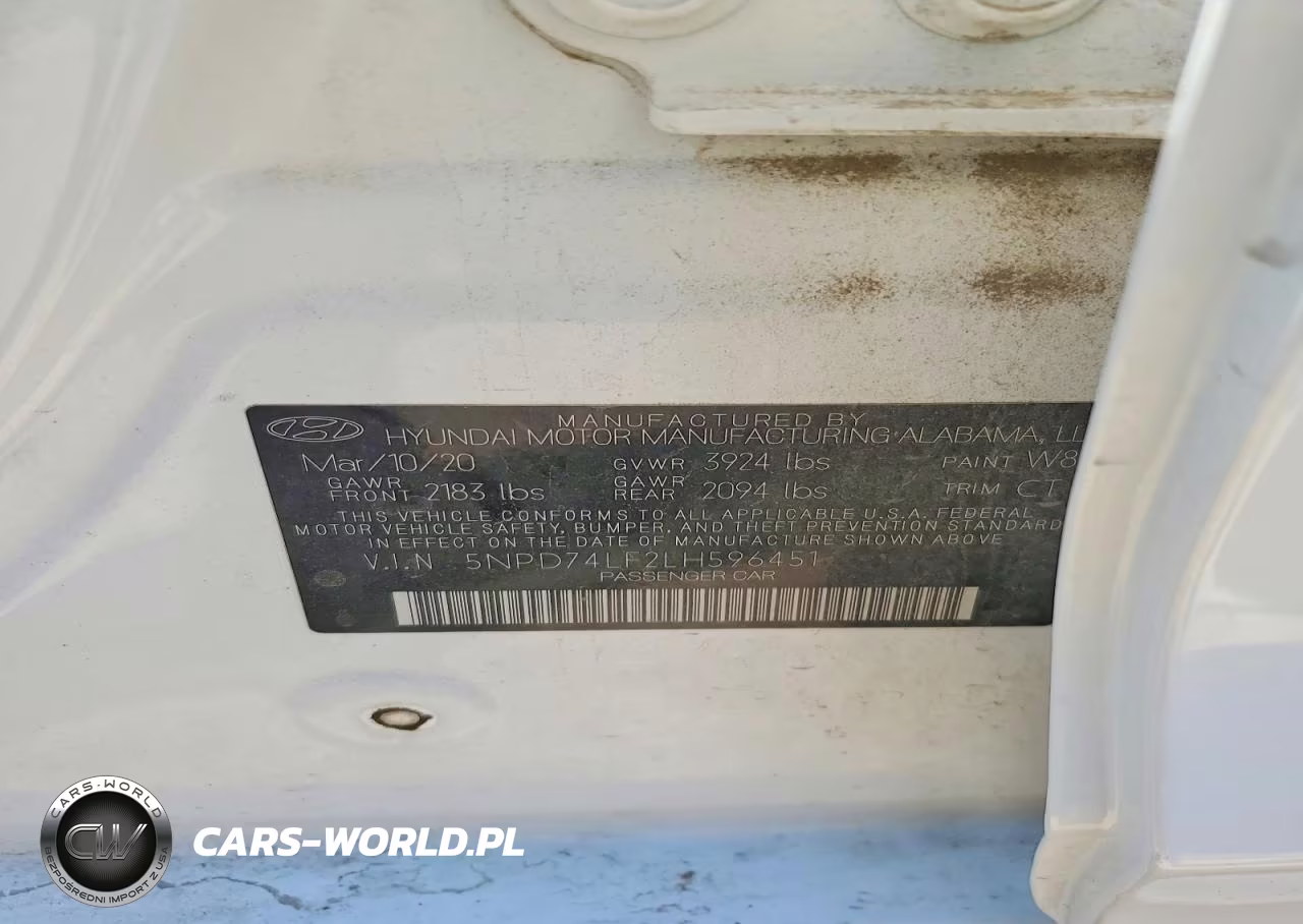 2020 Hyundai Elantra Se VIN:5NPD74LF2LH596451 - 12