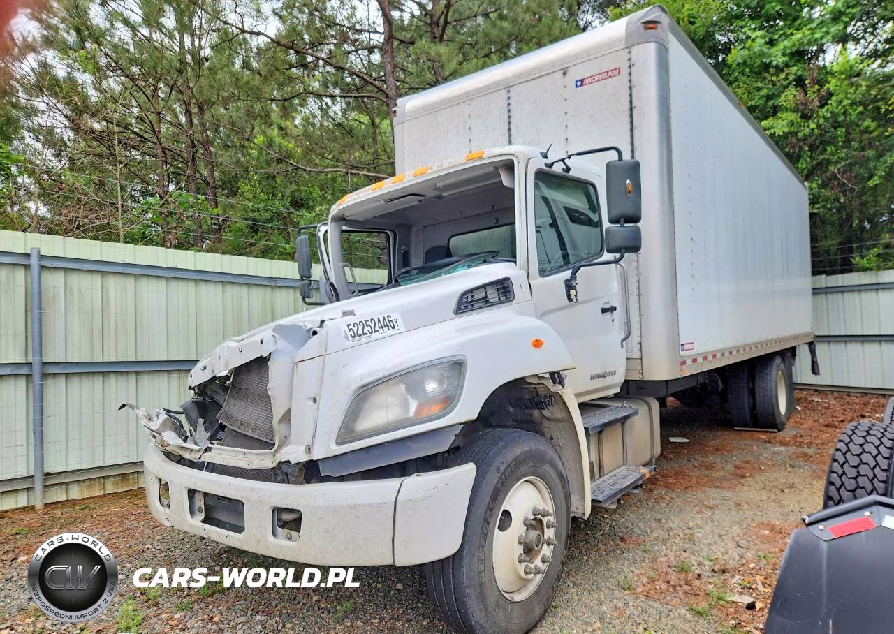 2019 Hino 258-268 Box Truck VIN:5PVNJ8JV9K4S73235 - 1