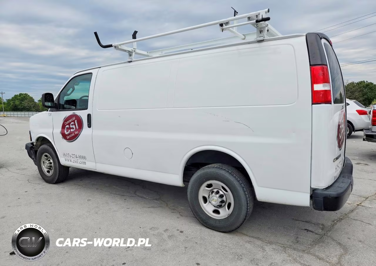2020 Chev Express G2500 VIN:1GCWGAFP8L1254005 - 2