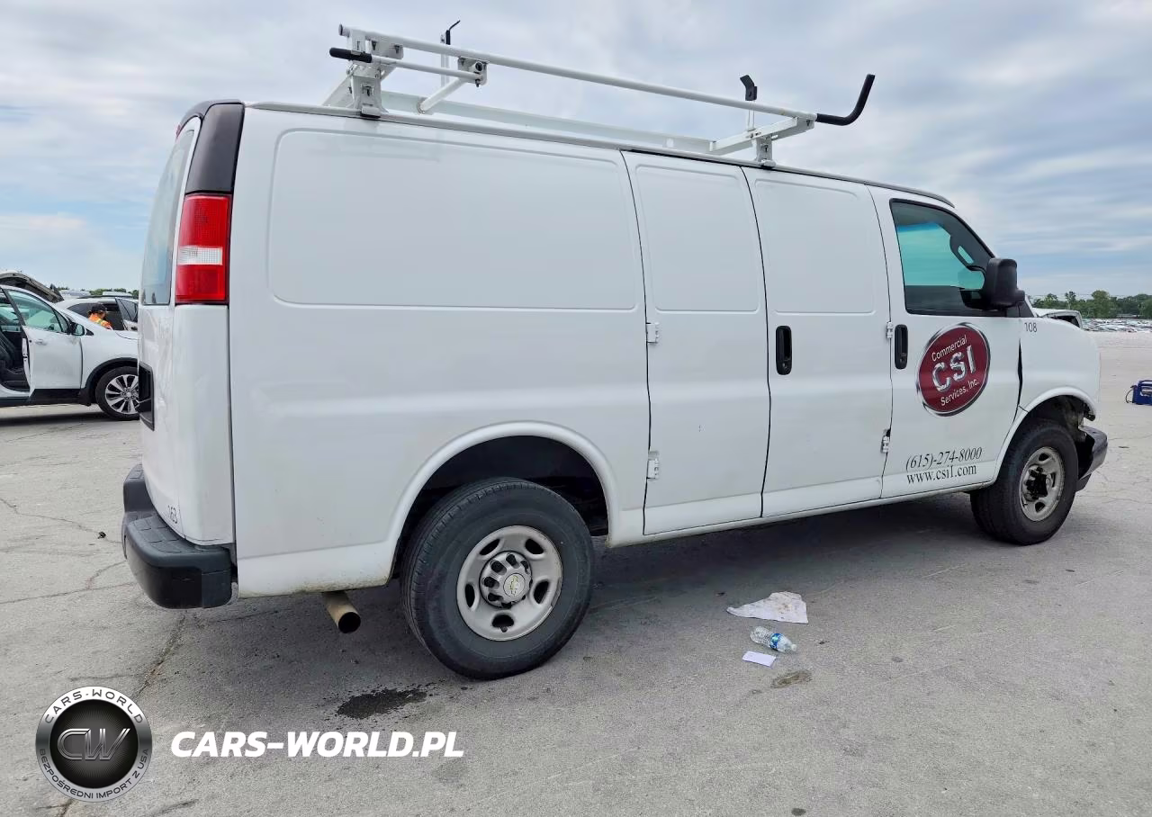2020 Chev Express G2500 VIN:1GCWGAFP8L1254005 - 3