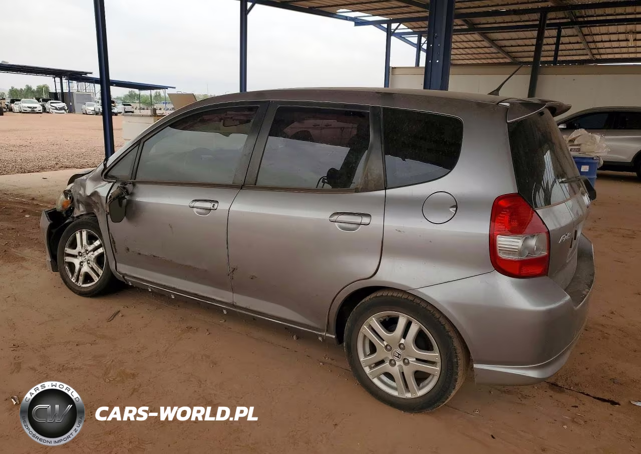 2007 Honda Fit S VIN:JHMGD38657S015880 - 2