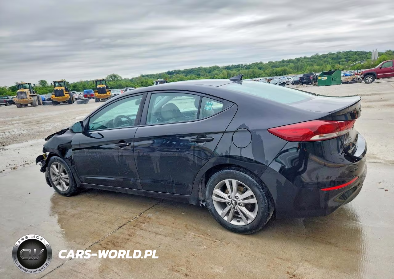 2018 Hyundai Elantra Sel VIN:KMHD84LF9JU455582 - 2