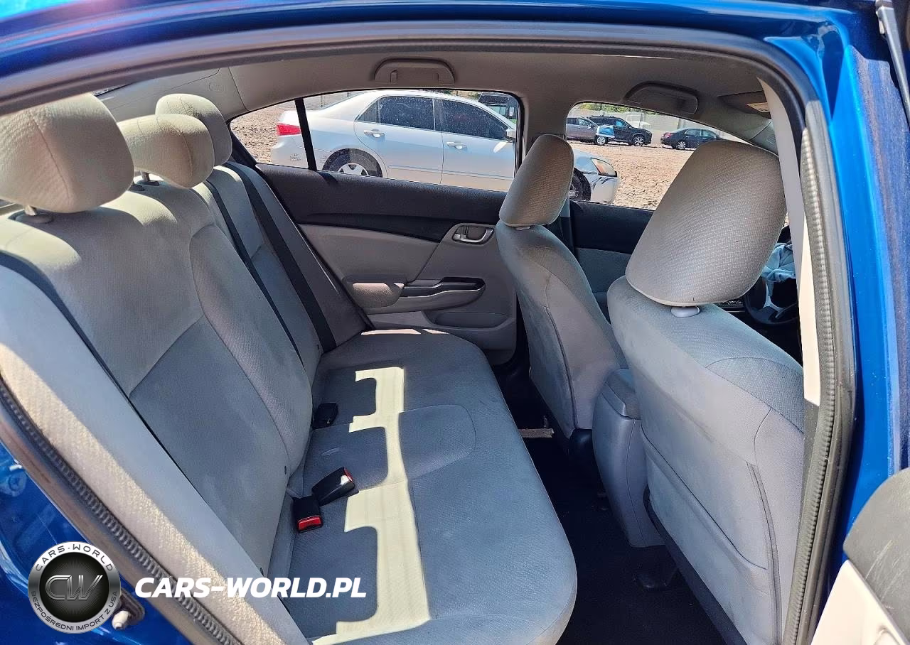 2013 HONDA CIVIC LX VIN:2HGFB2F59DH529985 - 10