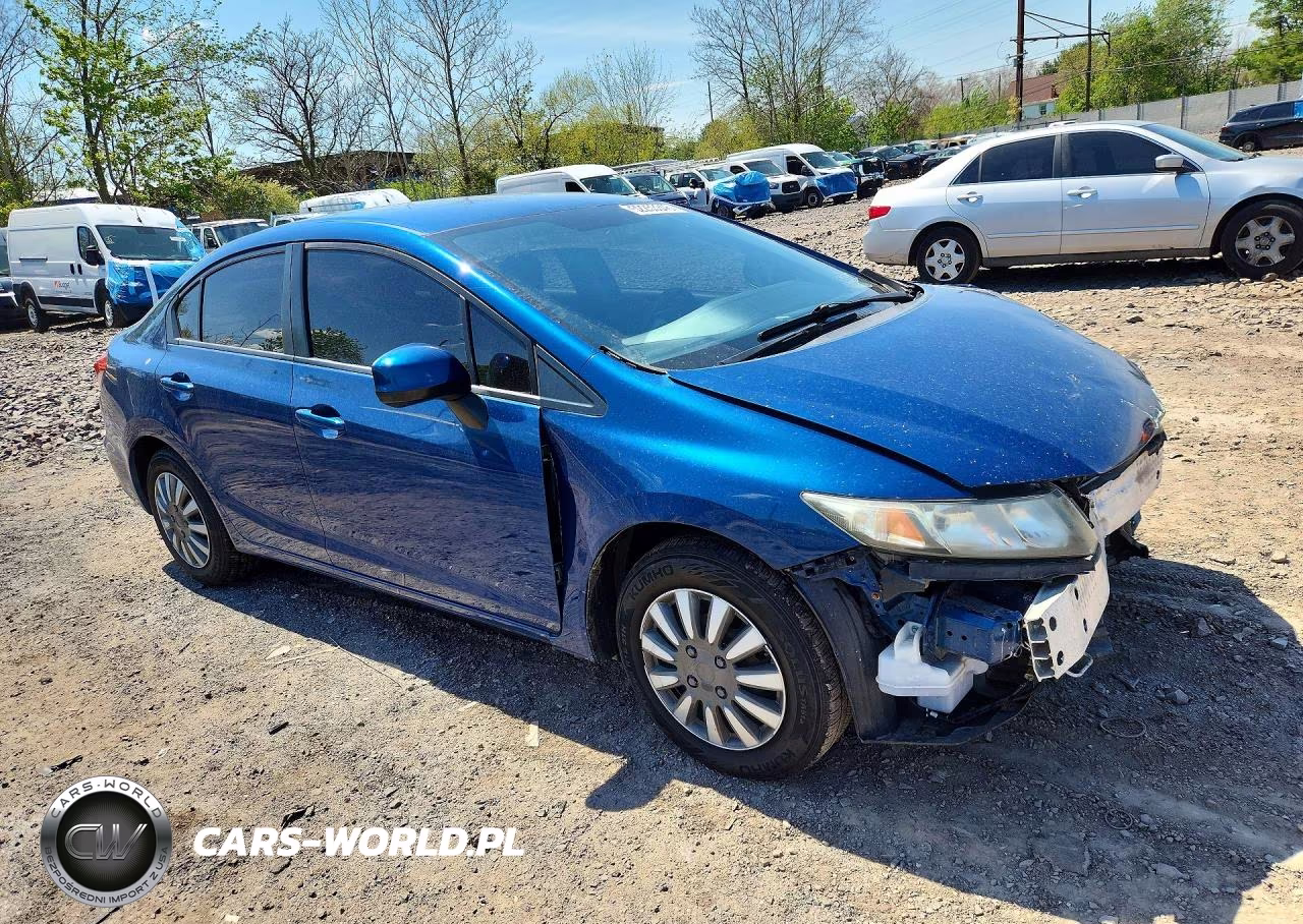 2013 HONDA CIVIC LX VIN:2HGFB2F59DH529985 - 4