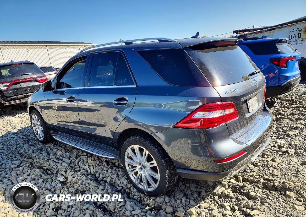 2012 Mercedes-Benz Ml 350 4Matic VIN:4JGDA5HB9CA063867 - 2