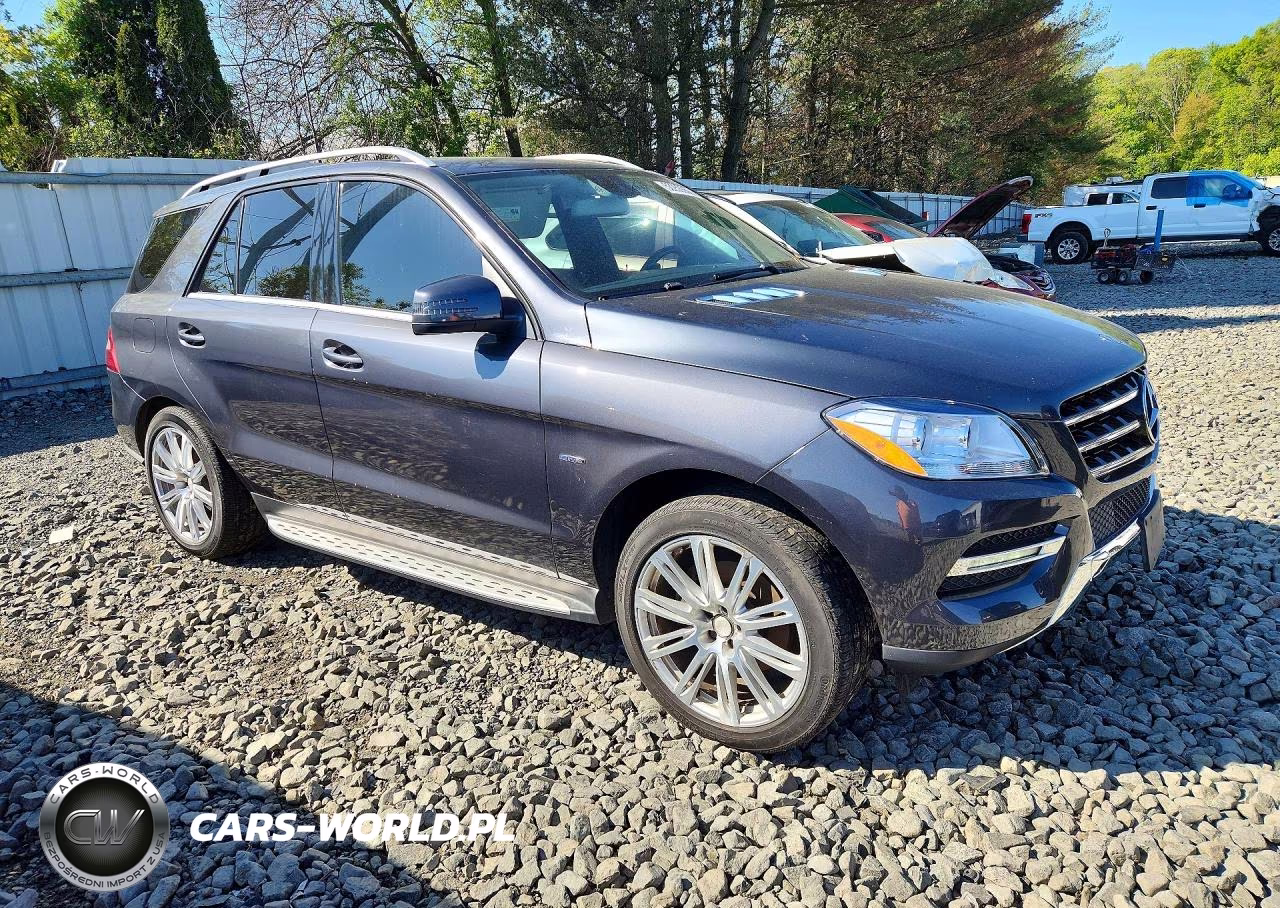 2012 Mercedes-Benz Ml 350 4Matic VIN:4JGDA5HB9CA063867 - 4