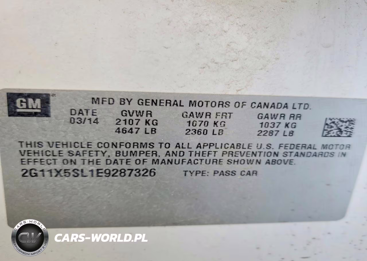 2014 Chevrolet Impala Ls VIN:2G11X5SL1E9287326 - 13