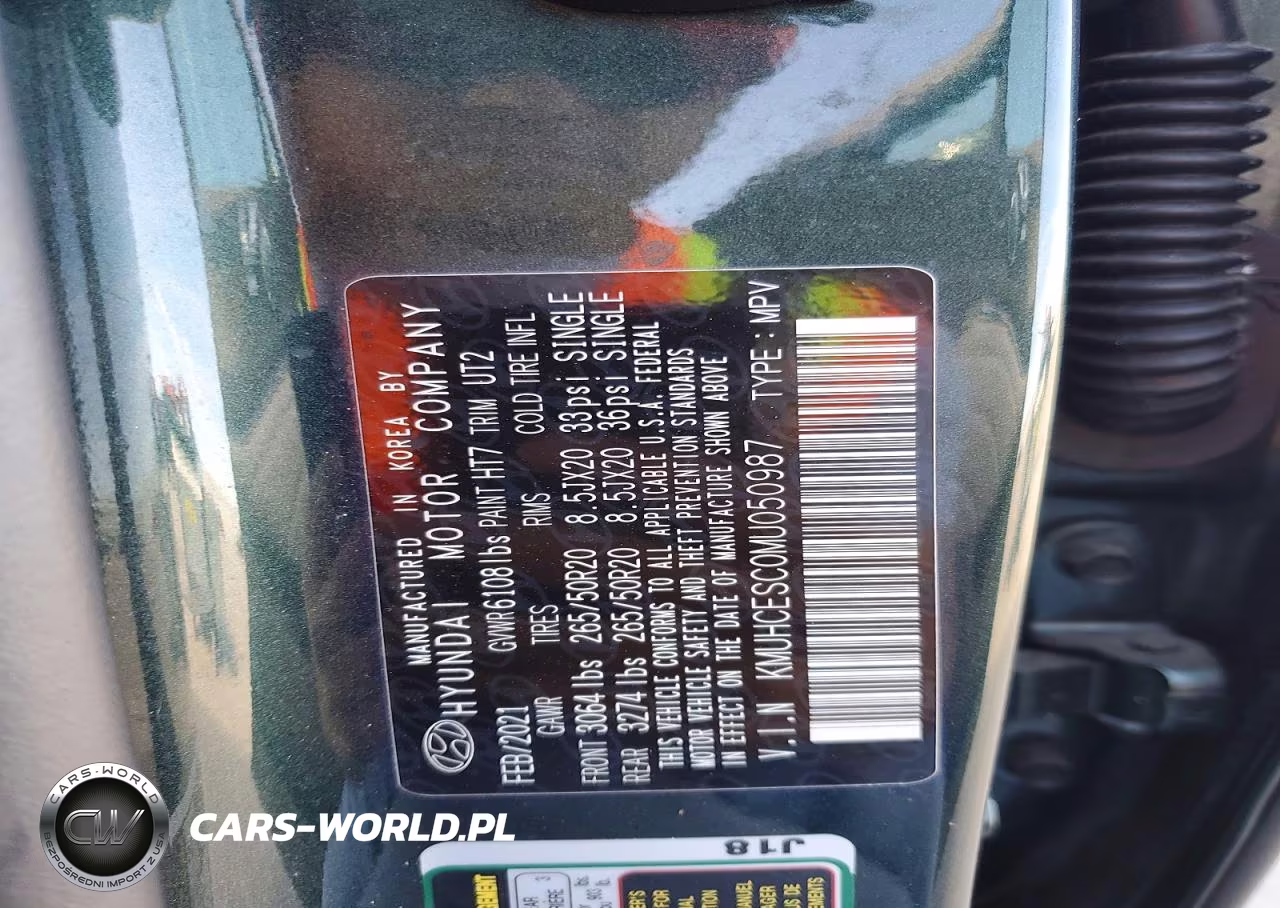 2021 Genesis Gv80 3.5T VIN:KMUHCESC0MU050987 - 13