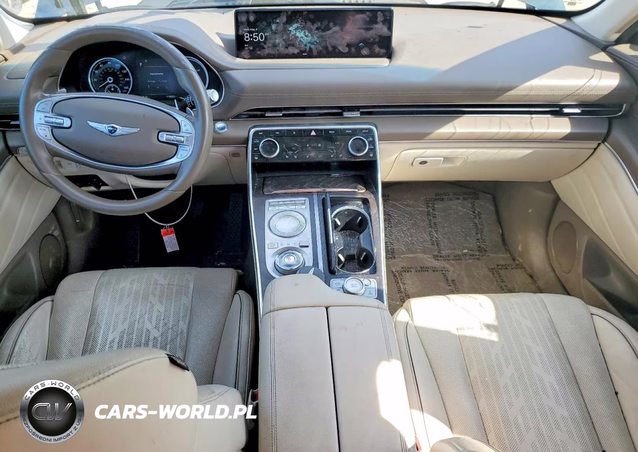 2021 Genesis Gv80 3.5T VIN:KMUHCESC0MU050987 - 8