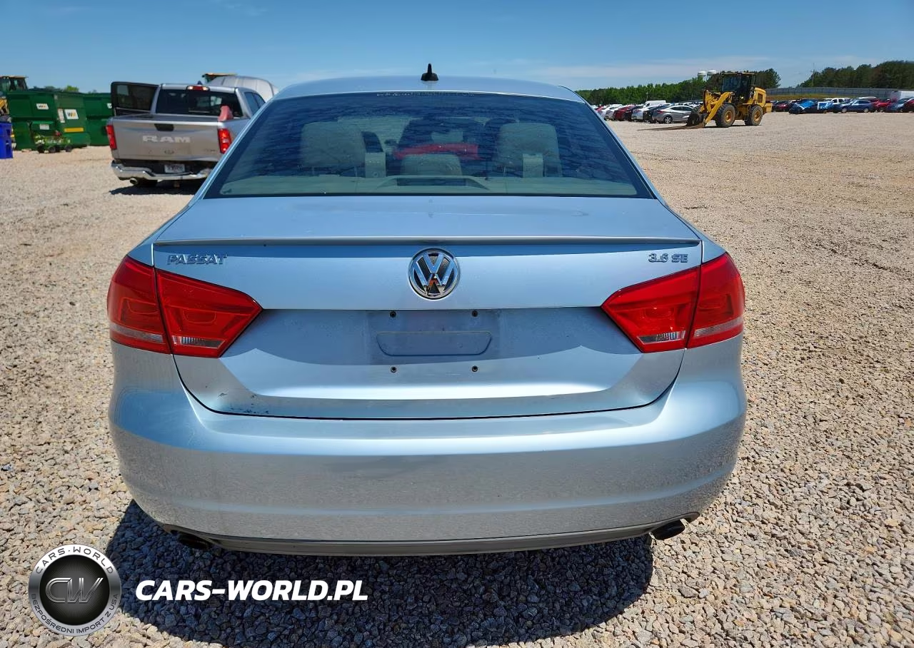 2012 Volkswagen Passat Se VIN:1VWBM7A3XCC084309 - 6