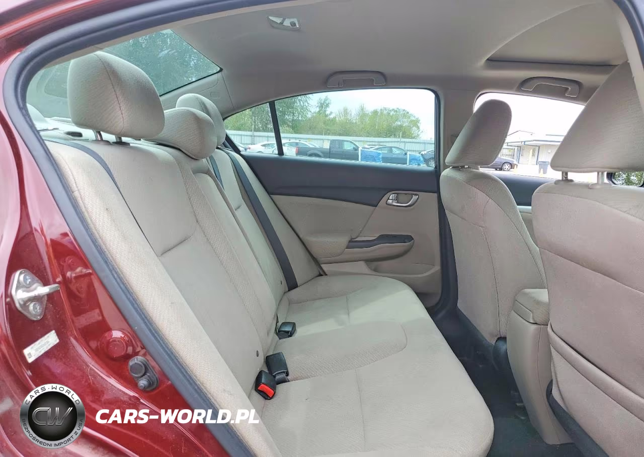 2013 Honda Civic Ex VIN:2HGFB2F80DH557894 - 10
