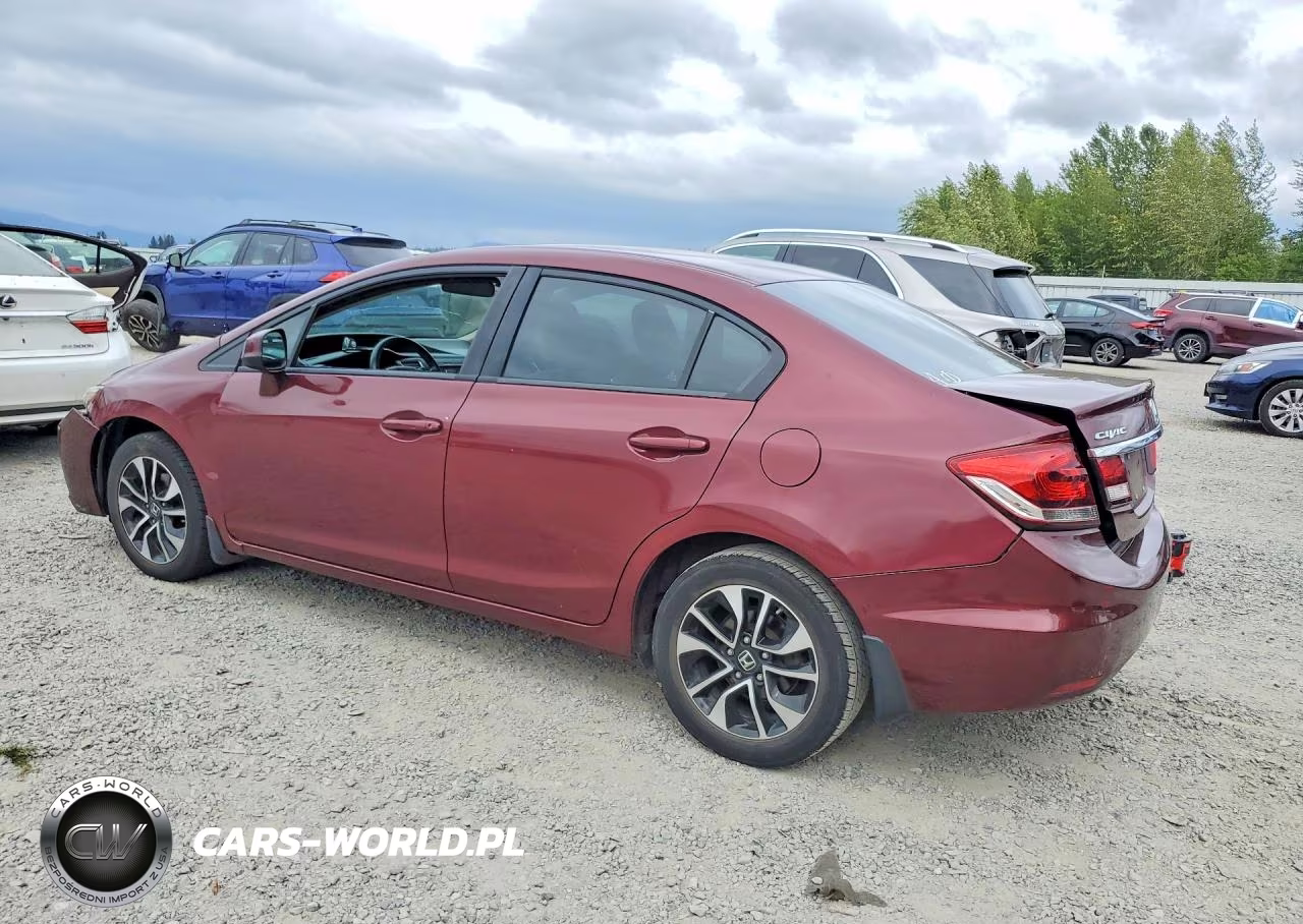 2013 Honda Civic Ex VIN:2HGFB2F80DH557894 - 2