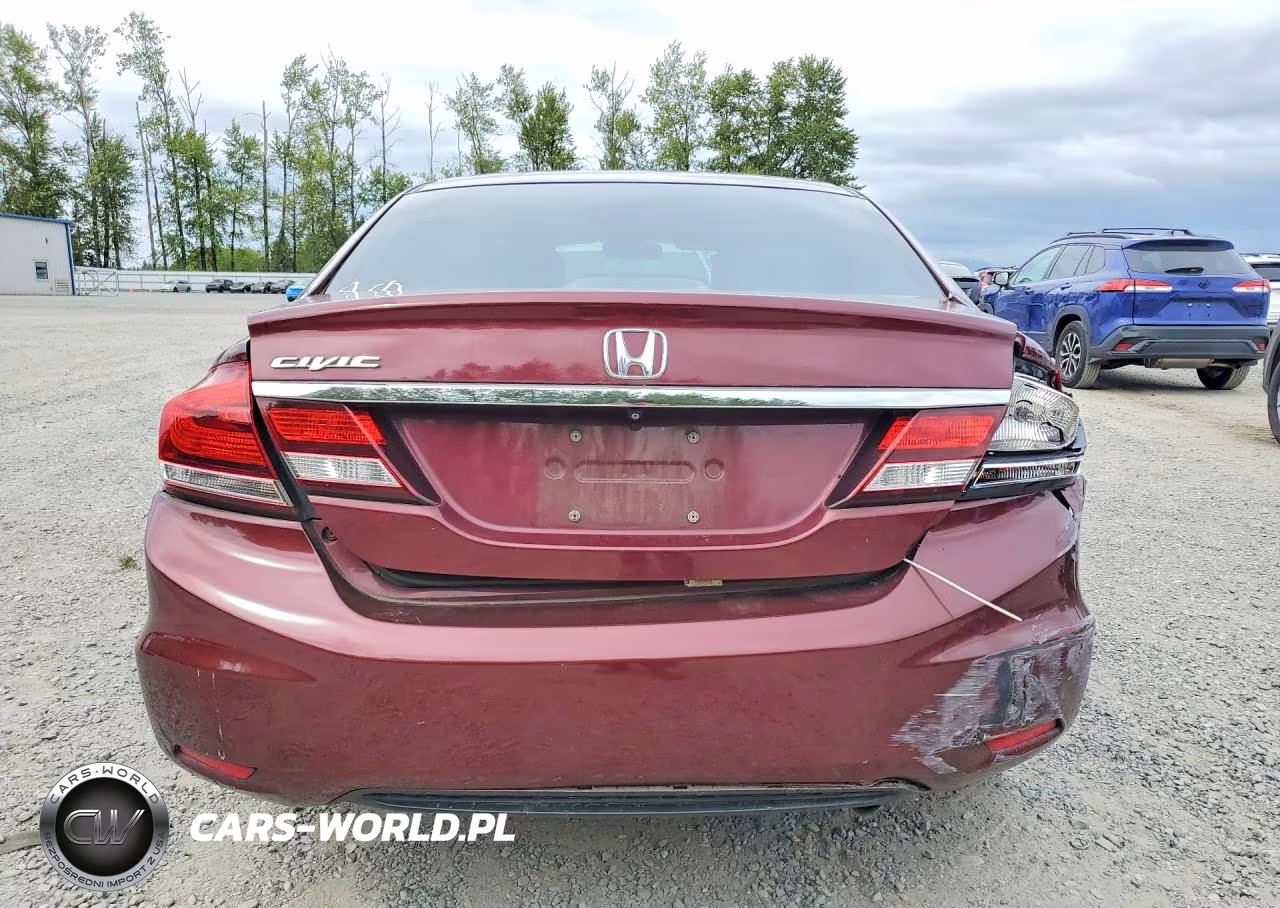 2013 Honda Civic Ex VIN:2HGFB2F80DH557894 - 6