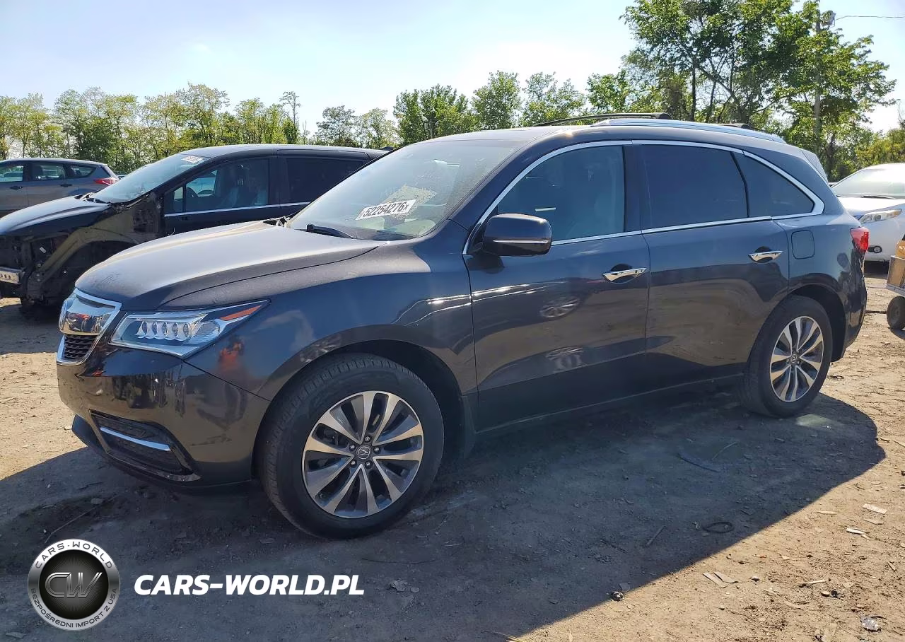 2014 Acura Mdx Technology Package