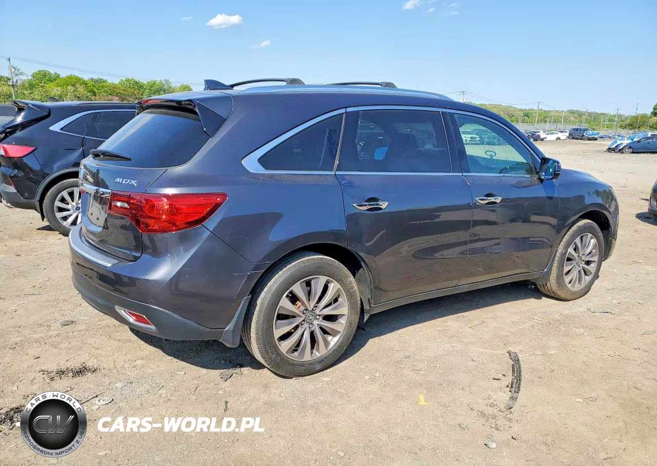 2014 Acura Mdx Technology Package VIN:5FRYD3H40EB016352 - 3