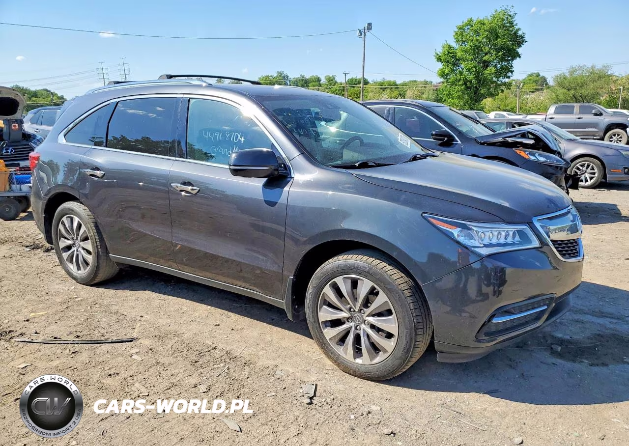 2014 Acura Mdx Technology Package VIN:5FRYD3H40EB016352 - 4