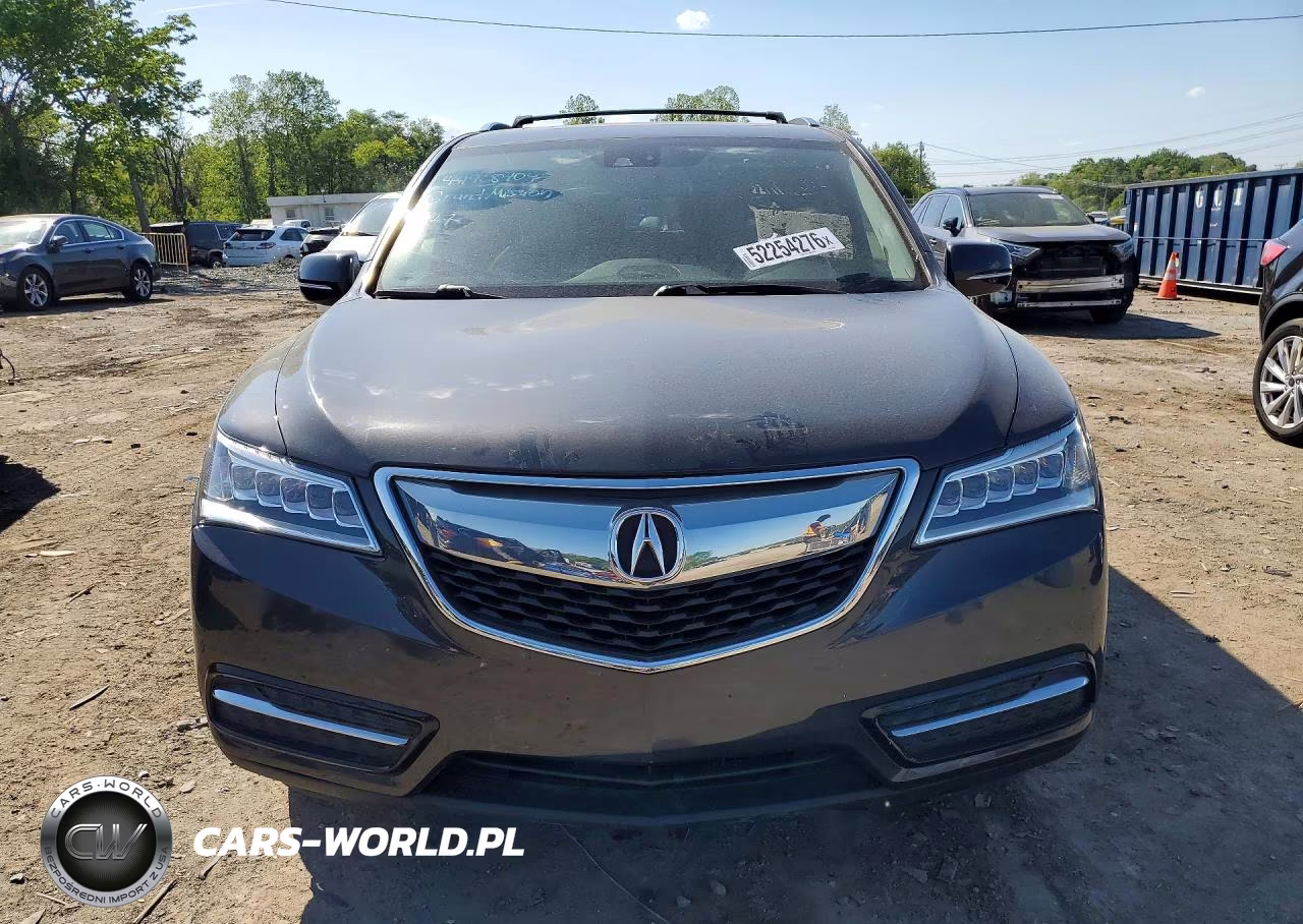 2014 Acura Mdx Technology Package VIN:5FRYD3H40EB016352 - 5
