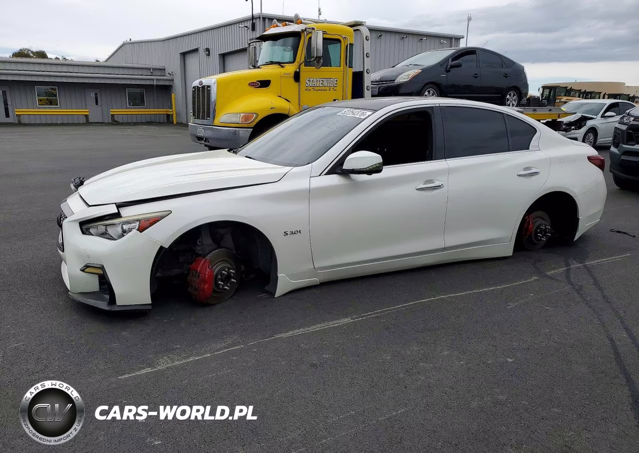 2018 Infiniti Q50 Red Sport 400