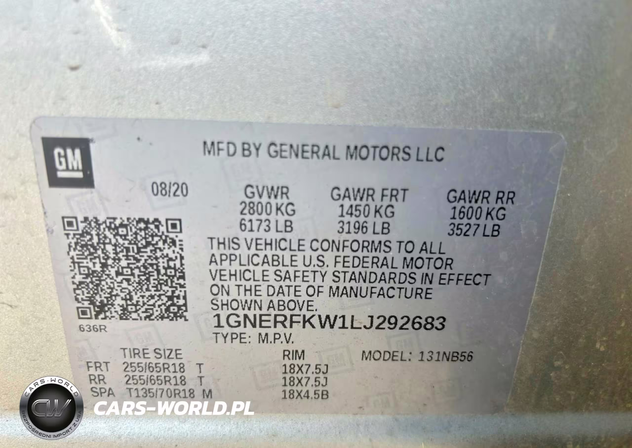 2020 Chevrolet Traverse Ls VIN:1GNERFKW1LJ292683 - 10