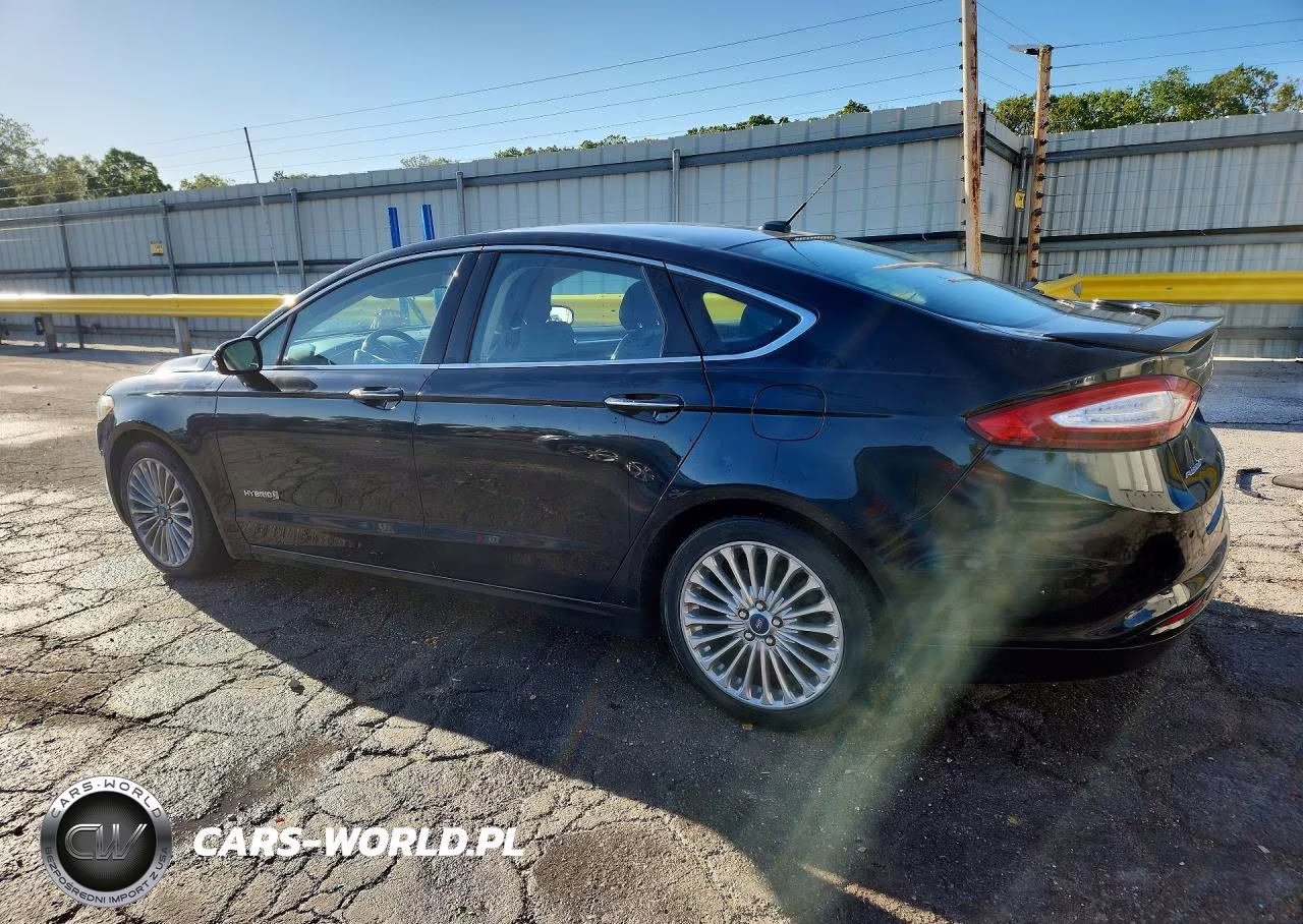 2014 Ford Fusion Titanium Hev VIN:3FA6P0RU1ER163278 - 2