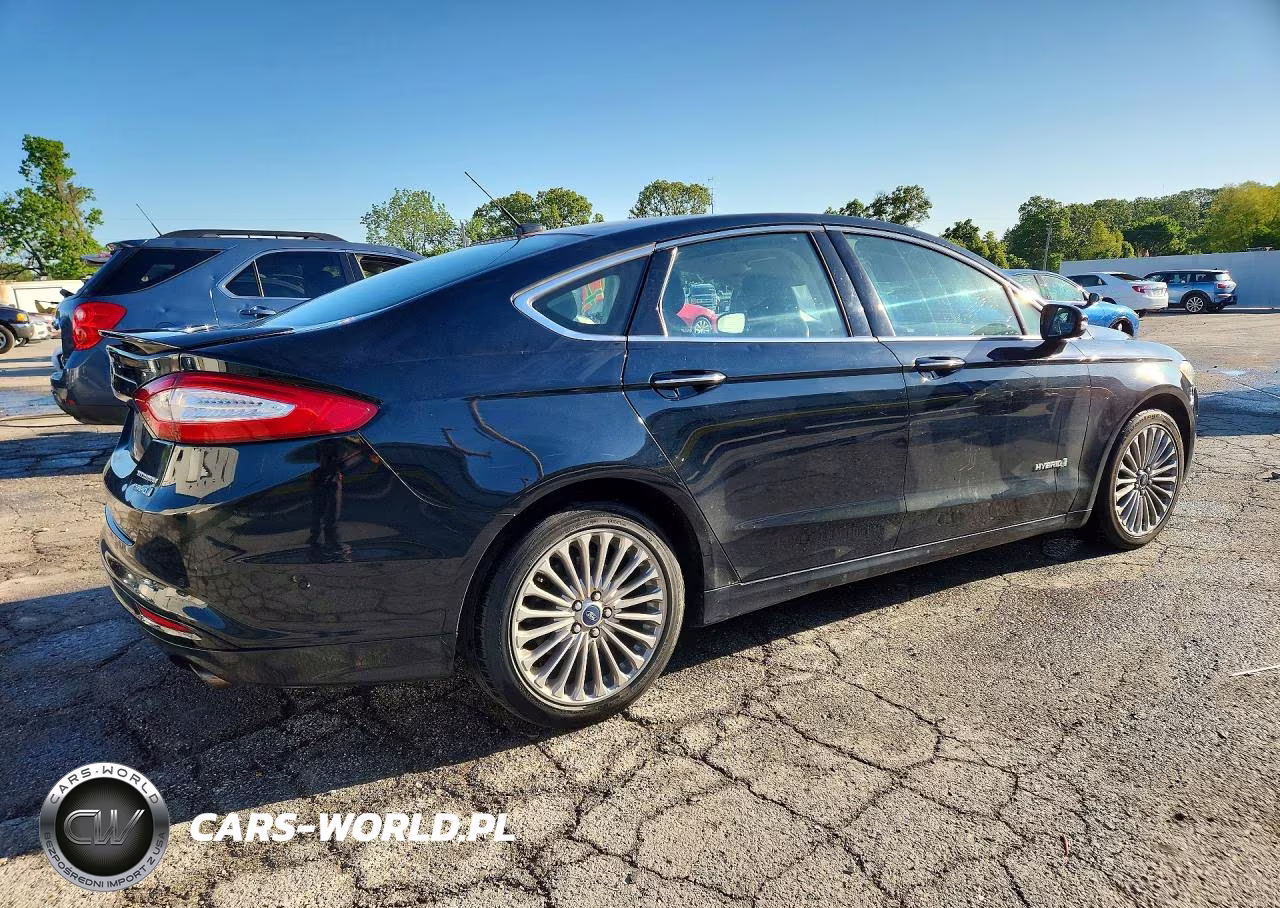 2014 Ford Fusion Titanium Hev VIN:3FA6P0RU1ER163278 - 3