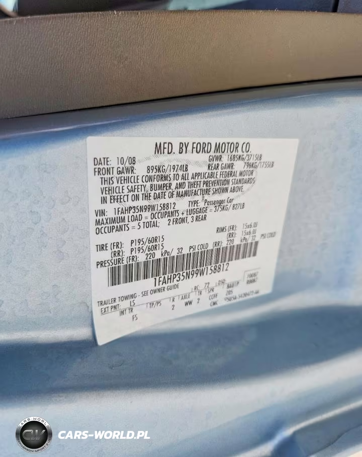 2009 Ford Focus Se VIN:1FAHP35N99W158812 - 12
