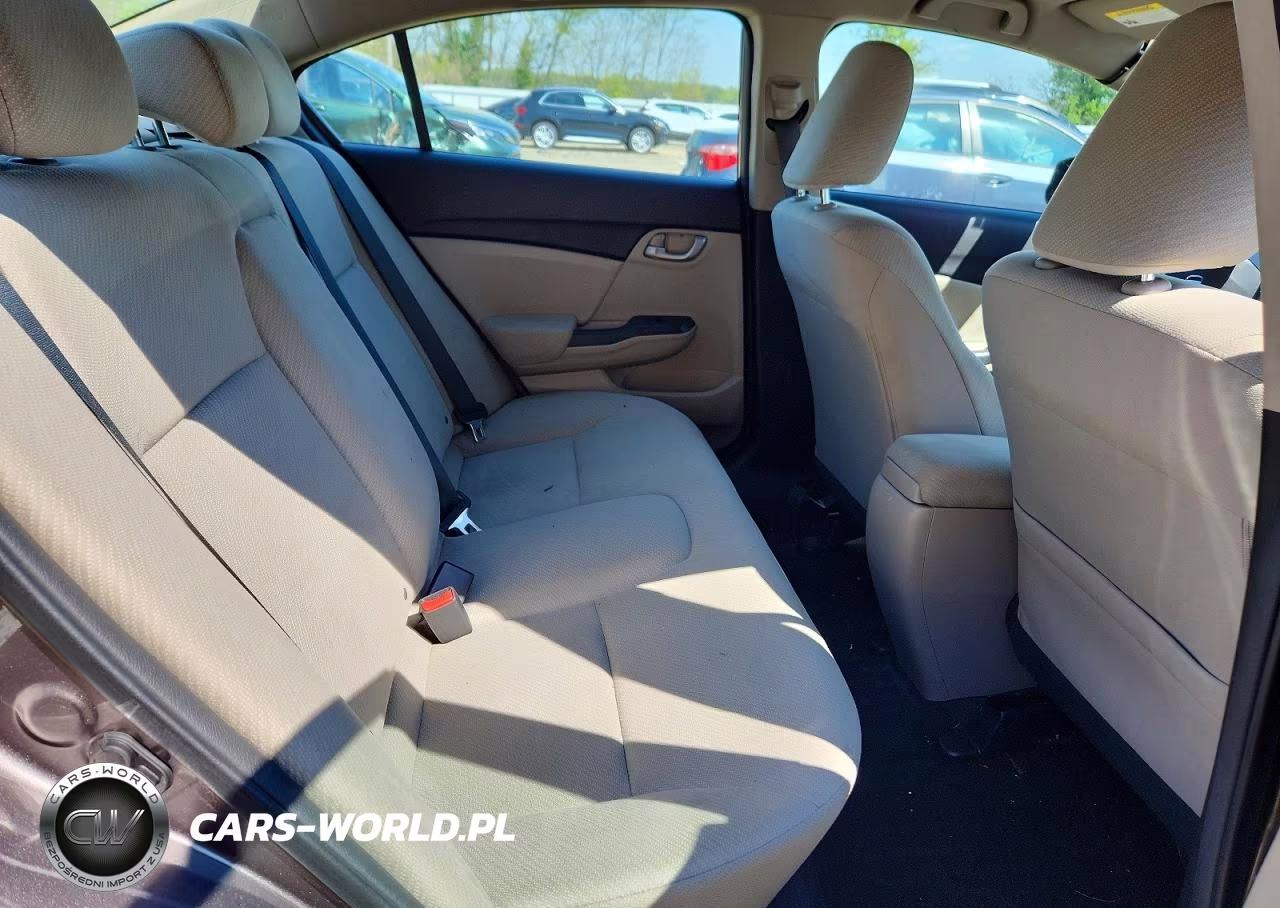 2013 Honda Civic Lx VIN:19XFB2F58DE291444 - 10