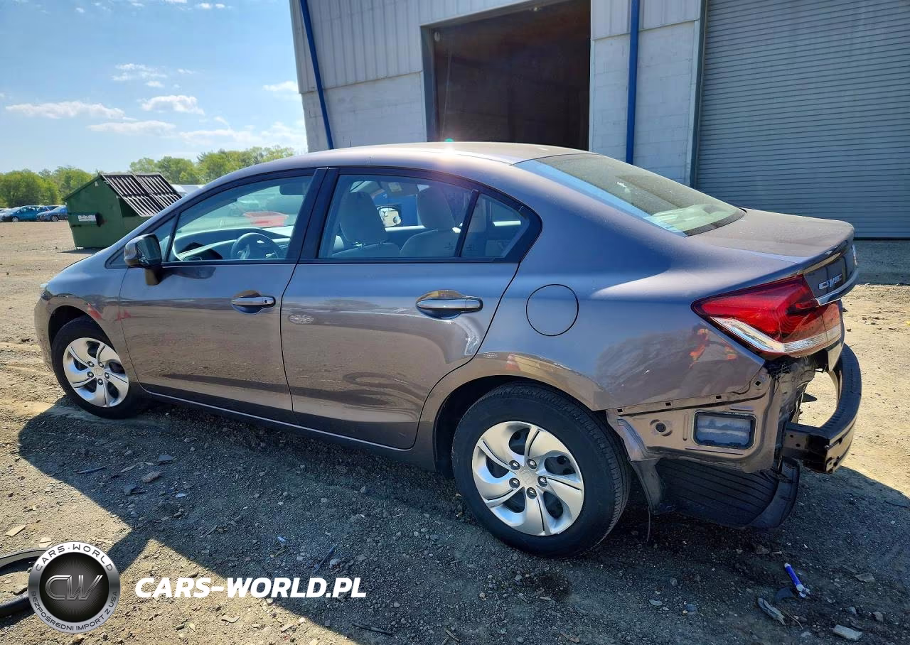 2013 Honda Civic Lx VIN:19XFB2F58DE291444 - 2