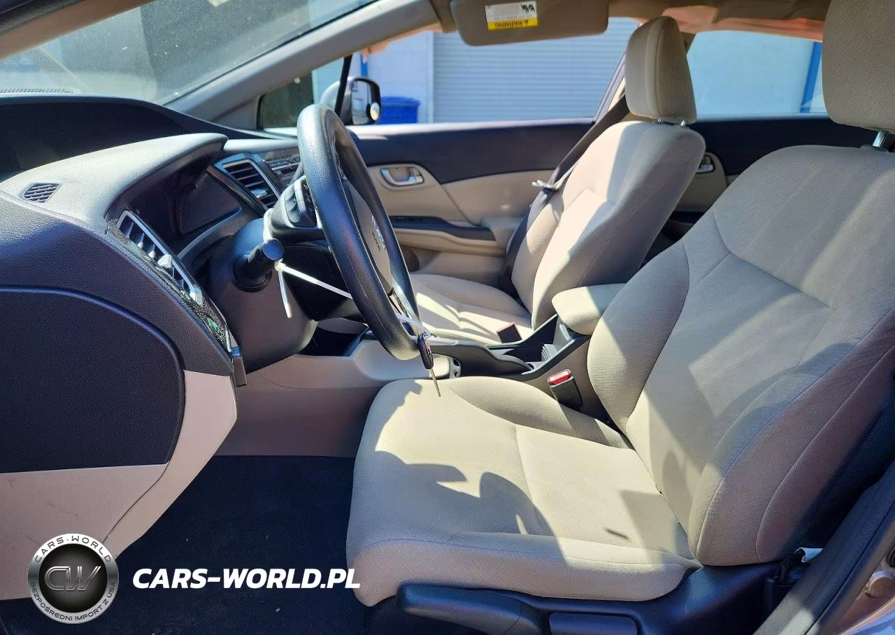 2013 Honda Civic Lx VIN:19XFB2F58DE291444 - 7
