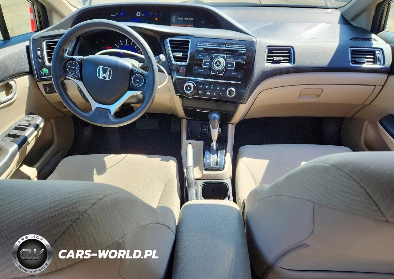 2013 Honda Civic Lx VIN:19XFB2F58DE291444 - 8
