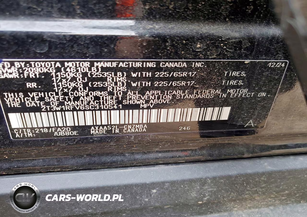 2025 Toyota Rav4 Xle VIN:2T3W1RFV6SC310541 - 13