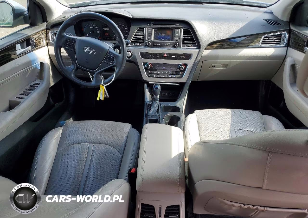 2016 Hyundai Sonata Hybrid Limited VIN:KMHE34L15GA027722 - 8