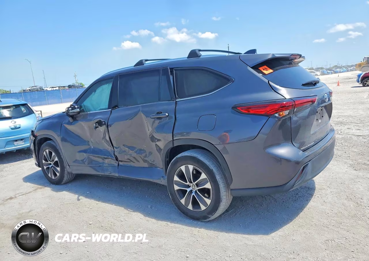 2021 Toyota Highlander Xle VIN:5TDGZRAH4MS537678 - 2