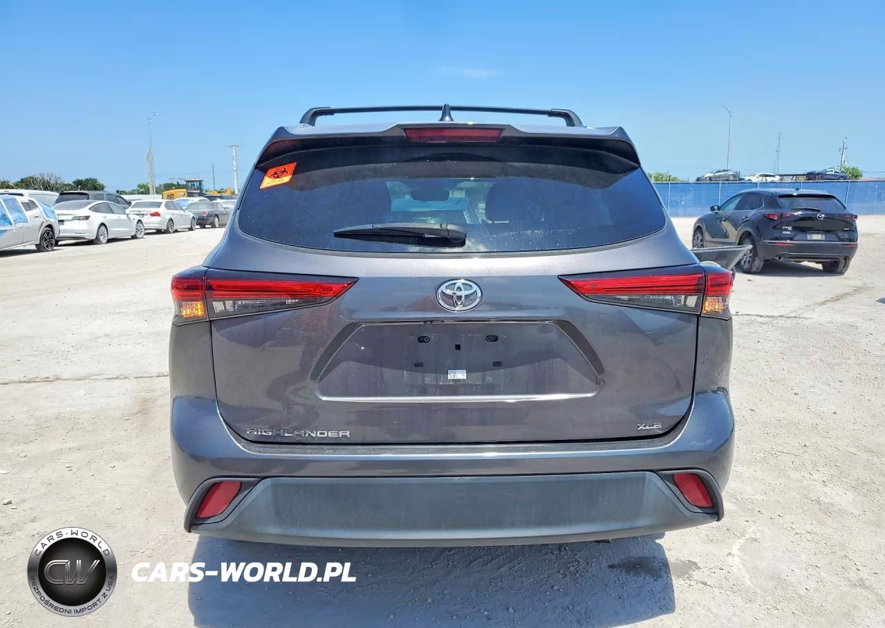 2021 Toyota Highlander Xle VIN:5TDGZRAH4MS537678 - 6