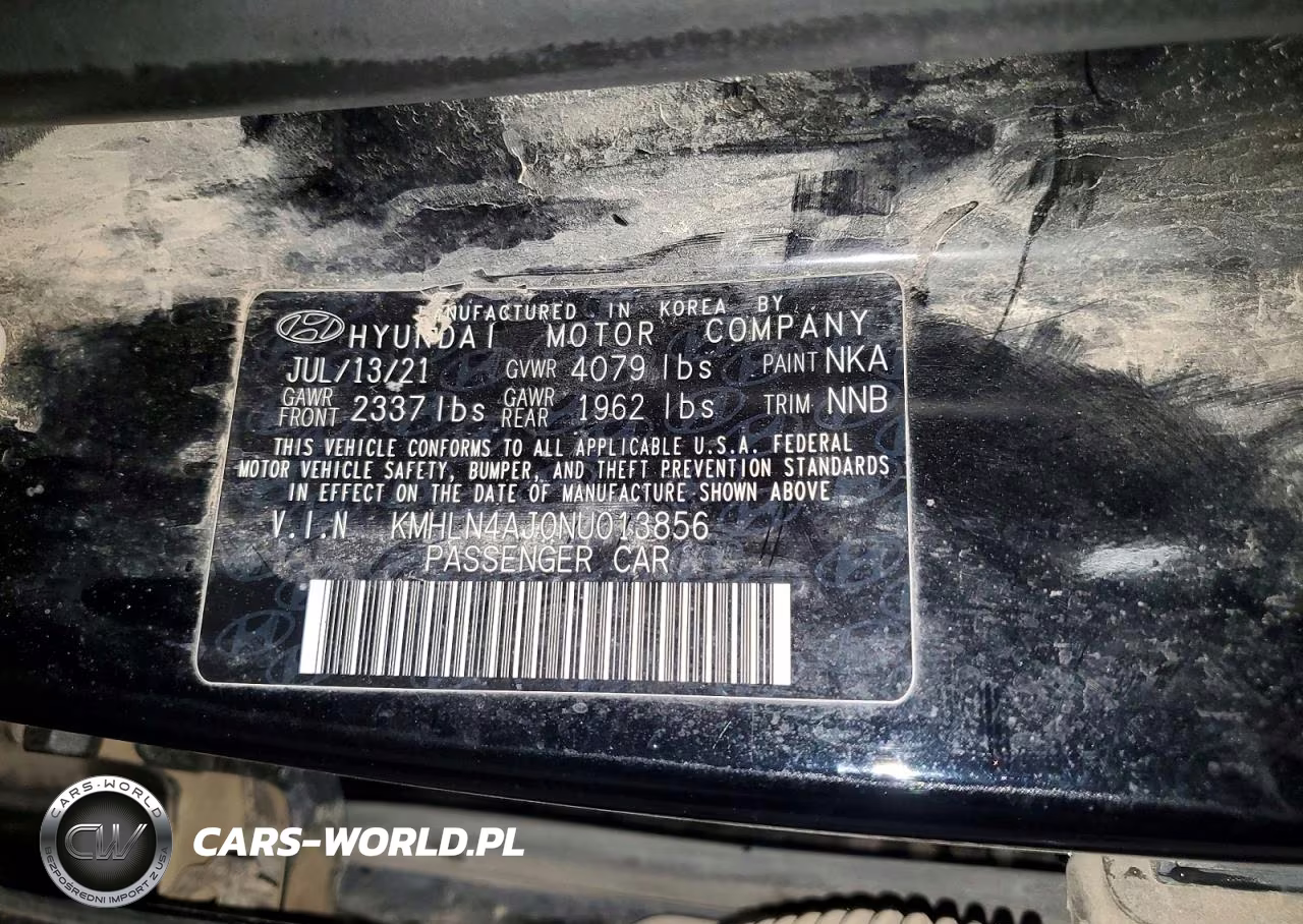 2022 Hyundai Elantra Limited VIN:KMHLN4AJ0NU013856 - 12