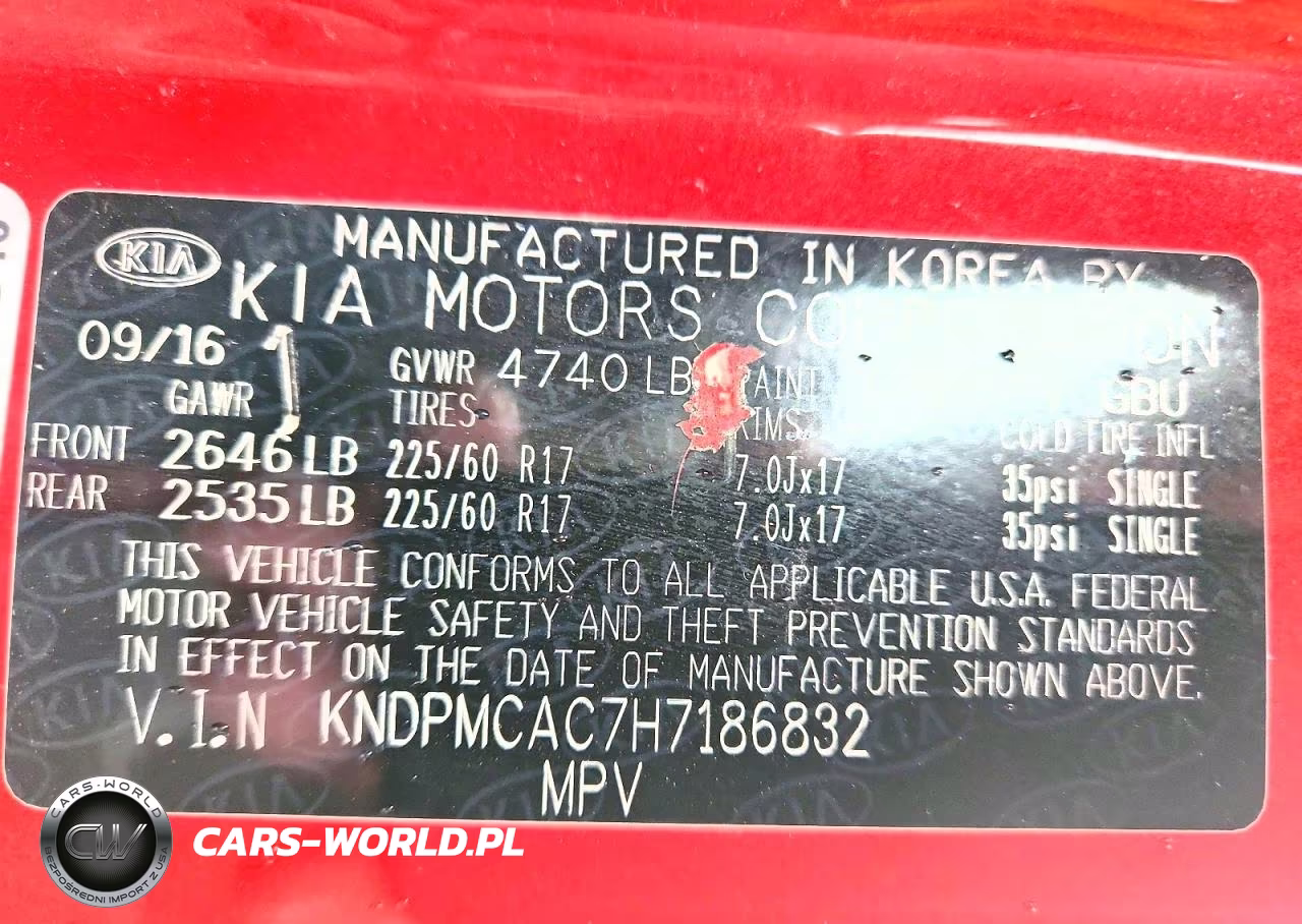 2017 Kia Sportage Lx VIN:KNDPMCAC7H7186832 - 14