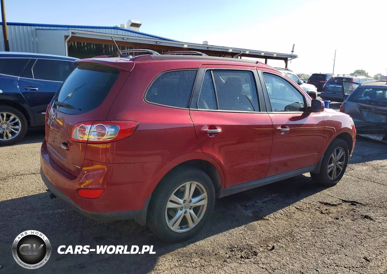 2012 Hyundai Santa Fe Limited VIN:5XYZKDAG4CG128308 - 3