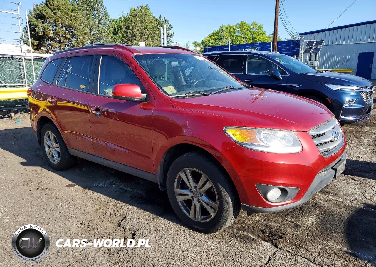 2012 Hyundai Santa Fe Limited VIN:5XYZKDAG4CG128308 - 4