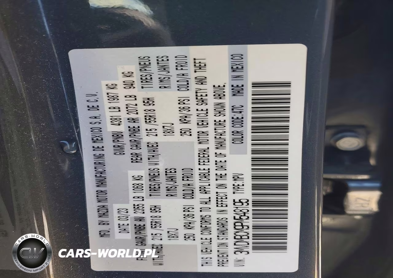 2023 Mazda Cx-30 Preferred VIN:3MVDMBCM9PM548195 - 13