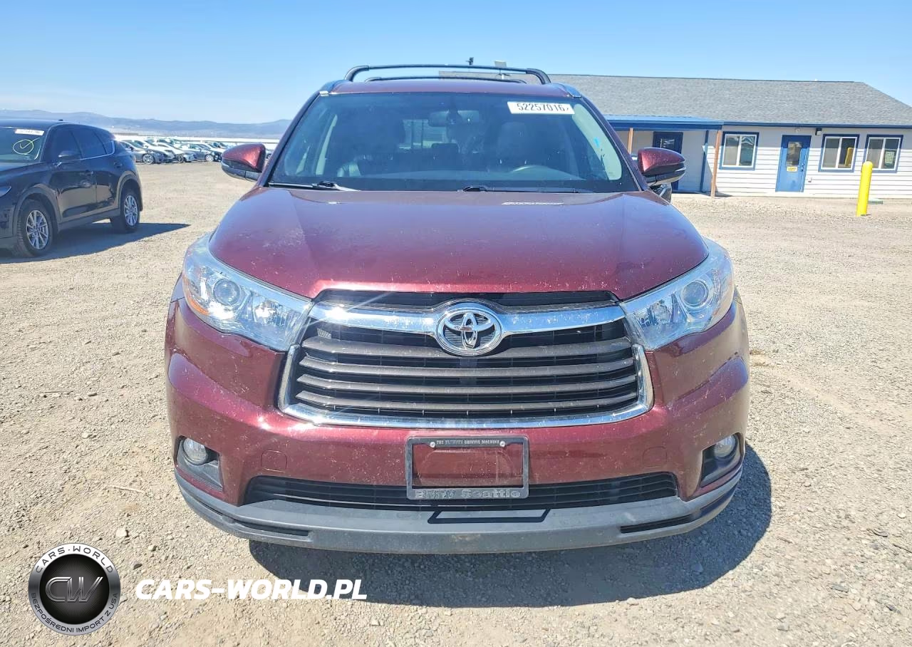 2015 Toyota Highlander Xle VIN:5TDJKRFH6FS182583 - 5