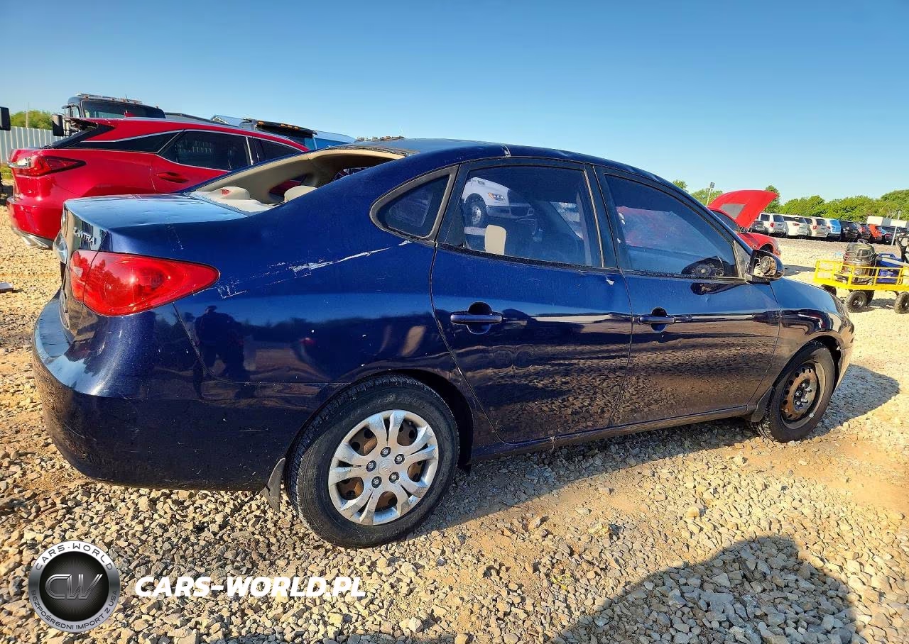 2010 Hyundai Elantra Gls VIN:KMHDU4AD1AU836923 - 3