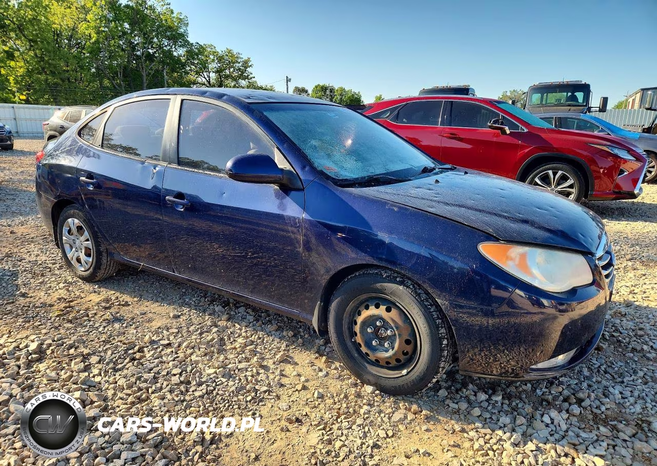 2010 Hyundai Elantra Gls VIN:KMHDU4AD1AU836923 - 4