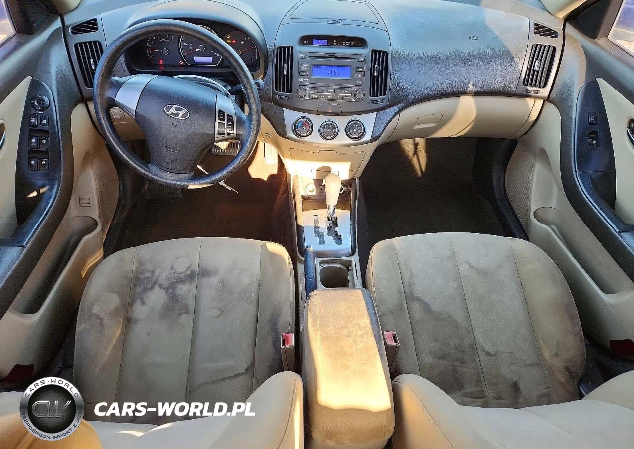 2010 Hyundai Elantra Gls VIN:KMHDU4AD1AU836923 - 8