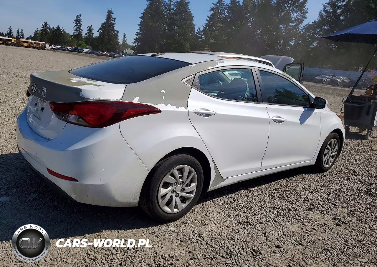 2016 Hyundai Elantra Se VIN:5NPDH4AE0GH776427 - 3