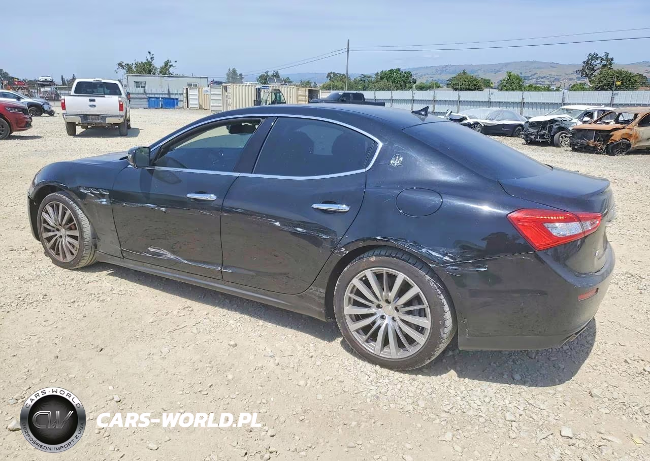 2015 Maserati Ghibli VIN:ZAM57XSA2F1144552 - 2