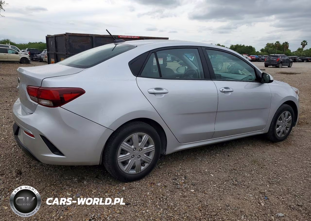 2021 Kia Rio Lx VIN:3KPA24AD7ME413294 - 3