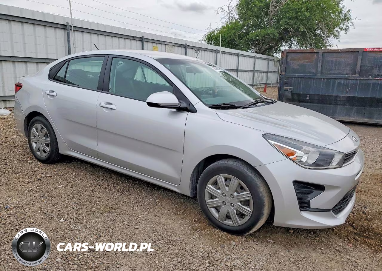 2021 Kia Rio Lx VIN:3KPA24AD7ME413294 - 4