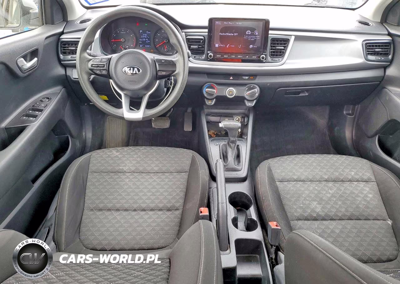 2021 Kia Rio Lx VIN:3KPA24AD7ME413294 - 8