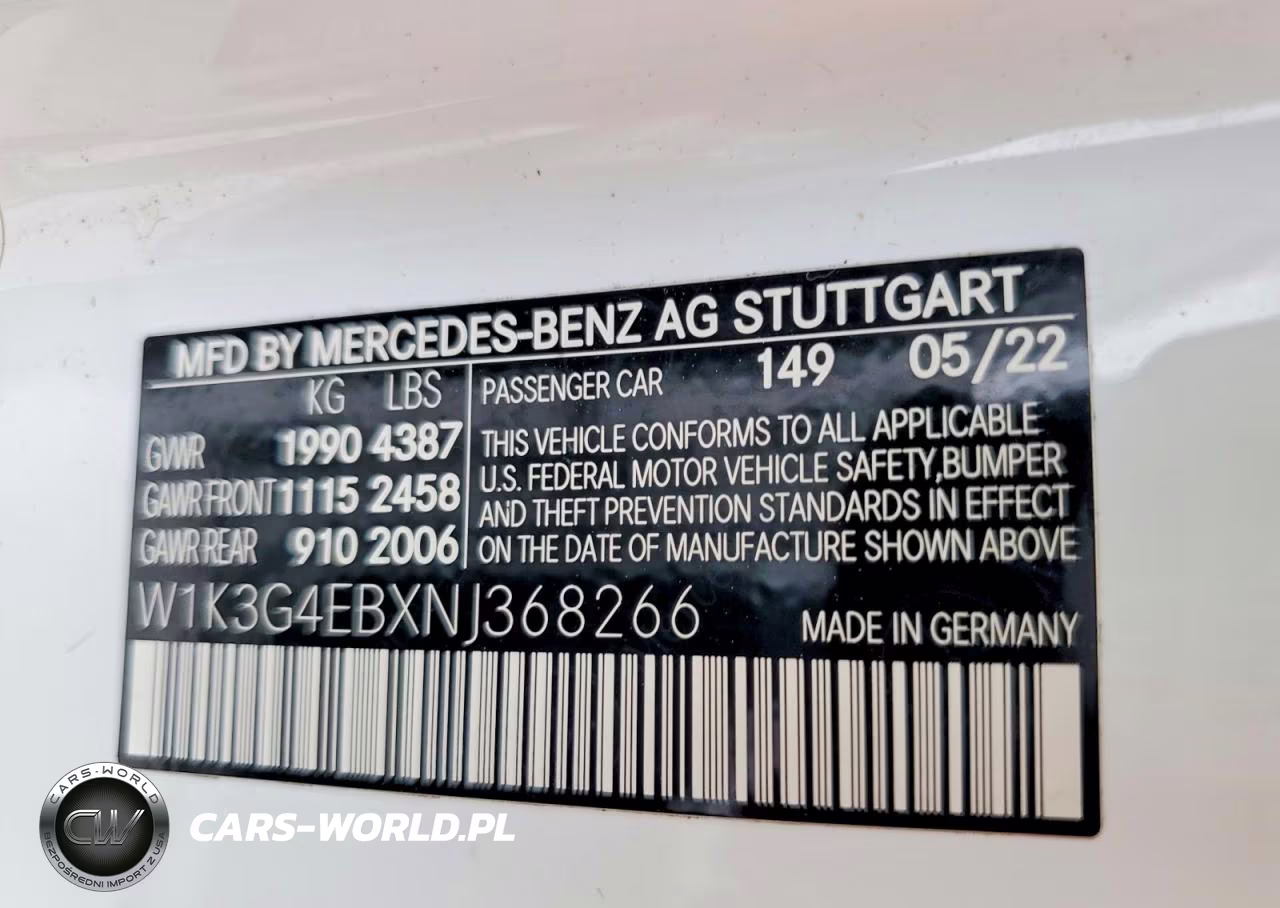 2022 Mercedes-Benz A 220 VIN:W1K3G4EBXNJ368266 - 12